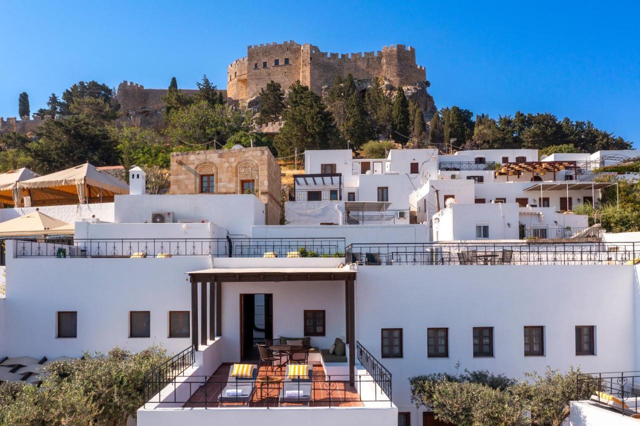 Maris Lindos Suites & Apartments Kültér fotó