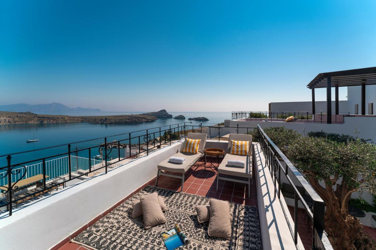 Maris Lindos Suites & Apartments Kültér fotó