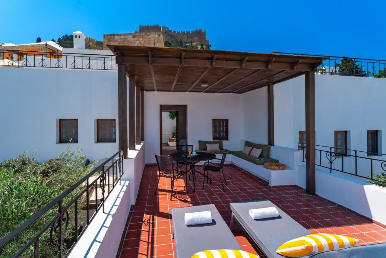 Maris Lindos Suites & Apartments Kültér fotó