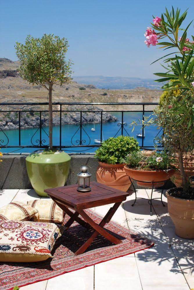 Maris Lindos Suites & Apartments Kültér fotó